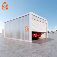 conteneur panneaux sandwich isolés sur mesure Garage préfabriqué portable pour le stockage de véhicules, la remise et l'atelier