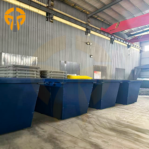 Neuer Trend Hochwertiger <span class=keywords><strong>RiseSun</strong></span> Skip Bin Loader Truck mit Holzkiste 2 kW Leistung 1 Jahr Garantie Professioneller Technischer Support - Product Image 1