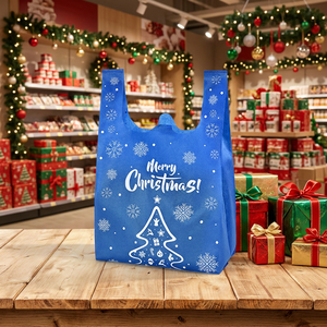 Bolsa <span class=keywords><strong>de</strong></span> Compras Mediana, Plegable, Impermeable, Ecológica, <span class=keywords><strong>de</strong></span> Tela No Tejida, Personalizada, Resistente, Impresa en CMYK, Venta al Por Mayor Directa <span class=keywords><strong>de</strong></span> Fábrica a Precio Económico - Product Image 1