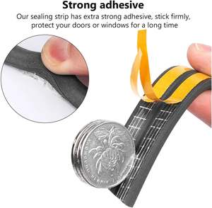 רצועת איטום גומי עמידה בפני מזג אוויר גמישה אטומה לרעש רצועות איטום לחיתוך לדלתות וחלונות לרכב - Product Image 2