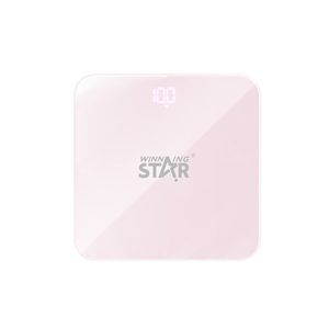 เครื่องชั่งน้ำหนักดิจิตอลพกพา Winningstar รับน้ำหนักได้ 180 กก. ความแม่นยำ 0.1 กก. สีชมพู รูปทรงสี่เหลี่ยมผืนผ้า ใช้พลังงานจากแบตเตอรี่ - Product Image 5