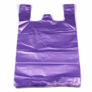Özel Boyutlu Kabartmalı PE Yelek Poşet Taşınabilir Tek Kullanımlık Çöp Poşeti Yelek Saplı Paketlenmiş Karton - Product Image 4