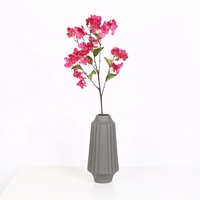 Bouquet de fleurs artificielles pour décoration de maison, 1 pièce, boupochette visseuse, fleurs murales