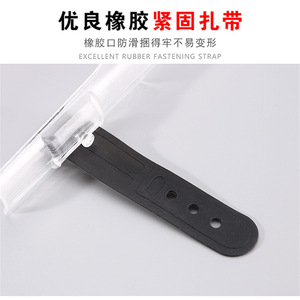 Capuchons de canne transparents pour la pêche en mer, accessoires de pêche en eau salée, en caoutchouc, pour la pêche en surfcasting, sur la plage et en mer - Product Image 4