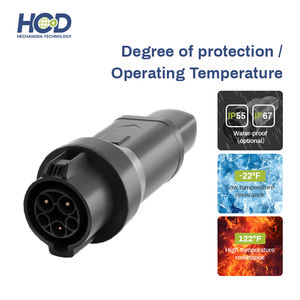 Adaptateur de charge AC pour VE HCD-T1-<span class=keywords><strong>T2</strong></span>, nouveau, 50A, Type 1 vers Type 2, <span class=keywords><strong>prise</strong></span> de mise à niveau/rénovation compatible avec le connecteur <span class=keywords><strong>Tesla</strong></span>, Anhui - Product Image 5