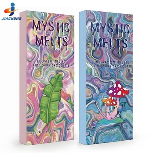 Hộp giấy carton trắng chất lượng thực phẩm, in logo tùy chỉnh màu sắc đầy đủ, dùng để đóng gói thanh sô cô la sữa Dubai - Product Image 6