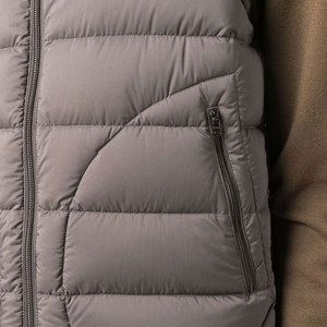 Chaleco acolchado de invierno para hombre de alta calidad, chaleco de burbuja hecho a medida, chaleco acolchado de poliéster para hombre, transpirable - Product Image 5