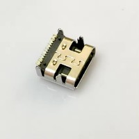 USB3.1 6-Pin/16-Pin Typ-C DIP 3A 5A Hochstrom Micro-USB-Anschlüsse Weiblicher Anschlussbuchsen-Stecker Elektrische Anschlussklemmen