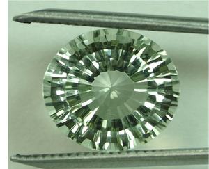 Piedras Preciosas de Amatista Verde Claro de Alta Calidad de 12 mm, Corte Brillante, Tratadas con Calor, Cristales de Cuarzo Facetados, Piedras Sueltas con Juego de Colores Fantasía - Product Image 3