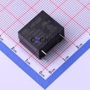 HF32F/012-HSL3 Power Relay Through hole,10.2x18.4mm Relay 12V 1 Normally Open: 1A (SPST-Normally Open)::: 4 3A-30VDC/3A-250VAC - Product Image 1