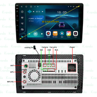 Autoradio Android Krando 9 pouces pour Alfa Romeo Giulietta 2010 - 2014, unité centrale de voiture, Apple Carplay sans fil, multimédia