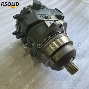 Motor de traslación de pistones axiales Rexroth Rsoliddiesel A6VE160HZ3/63W-VZL222B para piezas de excavadoras hidráulicas 455, 500, 460 - Product Image 3