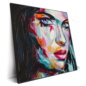 Lienzo de pintura al óleo con textura gruesa para mujer, figura y retrato, <span class=keywords><strong>arte</strong></span> de pared - Product Image 3