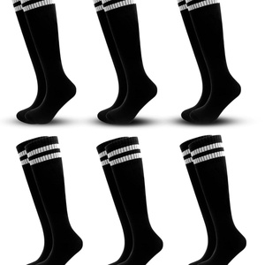 Performance Baseball <b>Socks</b> Dugout Softball Mens Womens Youth Athletic Boys Girls Crew Sport Running Breathable 100% Polyester - Product Image 6