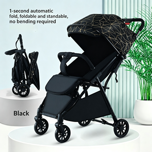 <span class=keywords><strong>Sombrilla</strong></span> Plegable Automática JXB Fashion para Cochecito de Bebé, con Gran Cesta de Almacenamiento - Product Image 3