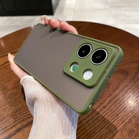 Coque de téléphone translucide pour Redmi 9A 9C 13C 14C Note 14 Pro + Note 13 12S 12 PRO PLUS A1 A2 Smoke Hard Back Cover