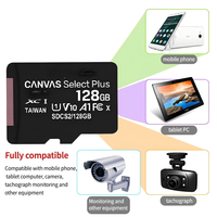 Tarjeta Micro TF de Lona Económica de Capacidad Completa, Select Plus, 8 GB, 16 GB, 32 GB, 64 GB, 128 GB, 256 GB, Tarjeta de Memoria SD para Teléfono Android y Cámara
