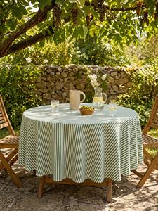 <span class=keywords><strong>Tovaglie</strong></span> <span class=keywords><strong>Eleganti</strong></span> Personalizzate con Motivo a Righe Stampato, per Matrimoni, Banchetti, Feste e Decorazioni da Giardino - Product Image 4