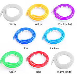 Bande lumineuse 12V, ruban RGB UV, peinture corporelle phosphorescente, bandes LED noires souples, tubes LED néon flexibles ultra-fins de 5 mm, lumières néon solaires - Product Image 5