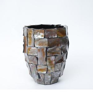 Jardinières et pots en perles, décorations, vase à incrustation de perles, décoration de luxe pour la maison, nouvelle tendance, 2020 - Product Image 3