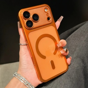 Funda Protectora de Lujo con Lente Electrochapada para iPhone 17, 16, 15, 14, Funda Mate de PC para iPhone 17 Pro Max - Product Image 2