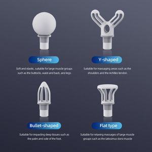 Pistolet de massage sans fil TAHATH Mini pour tissus profonds, avec poignée longue détachable, 12 niveaux de vitesse, télécommande sans fil, portable pour le corps et le cou - Product Image 4