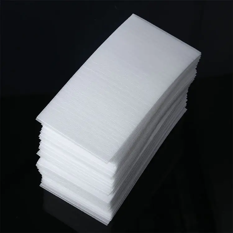 Weiß 0,5 MM Polyethylen EPE Packing Foam Sheets Polsterung EPE Foam Pouch