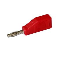 Cable de Conector Banana de 4 mm de Alta Corriente, Sin Soldadura, de Cobre Sólido, con Conector Banana de 4 mm en la Parte Posterior