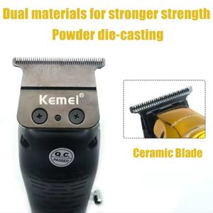 <span class=keywords><strong>Tondeuse</strong></span> et coupe-cheveux professionnelle <span class=keywords><strong>Kemei</strong></span> KM-1677 8000 tr/min avec lame en céramique, 20 vitesses variables, <span class=keywords><strong>tondeuse</strong></span> à <span class=keywords><strong>barbe</strong></span> électrique pour hommes - Product Image 5