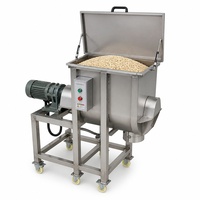 Mélangeur à bande à niveau de mélange très uniforme - Mélangeur de particules de poudre sèche - pour le pré-mélange d'aliments pour animaux