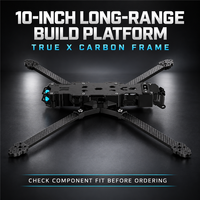 Châssis FPV Axisflying MANTA10 Lite 10 pouces True X Long Range en fibre de carbone T700, bras de 440 mm 7 mm, 389 g, 30.5 FC, VTX 20x20
