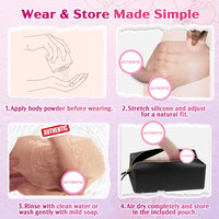Braguitas de Silicona Suave de Alta Calidad con Dildo Realista, Ropa Transgénero Usable, Juguete Sexual para Adultos, Arnés Gay Lésbico
