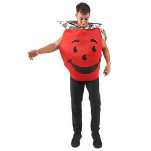 Disfraz de Halloween para Adultos, Disfraz de Kool Aid Man, Mascota de Bebida Americana, Jarra Inflable para Fiestas y Actuaciones - Product Image 3
