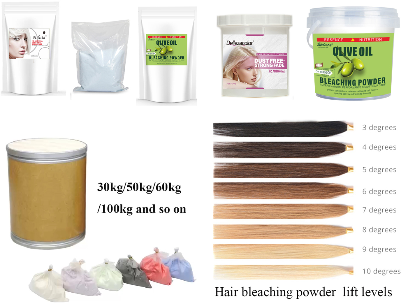 Hair Bleaching Powder - OEM/ODM Manufacturer for Sale