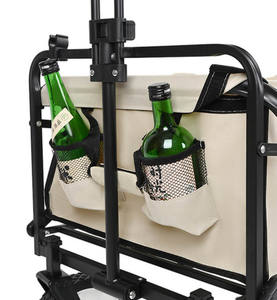 Carrito de Camping Plegable Personalizado Todoterreno de 150L, Carrito de Jardín Plegable Ajustable para Exteriores, Carrito de Picnic Plegable para Playa - Product Image 3