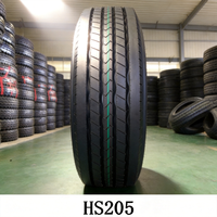 295/75R22.5 HS205 Kapsen Taitong Terranking Doupro Distributor Ban Radial Truk Bus Kota Trailer