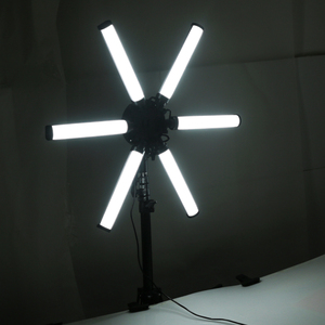 Aro de Luz LED de 26 Pulgadas con Forma de Estrella, 420 LED, para Selfies, Maquillaje y Fotografía, con Trípode, para Uso Profesional en Salones de Belleza y Estudios - Product Image 3