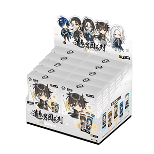 Paquete <span class=keywords><strong>de</strong></span> 24 Cajas al por Mayor <span class=keywords><strong>de</strong></span> la Serie <span class=keywords><strong>Anime</strong></span> CardFun the Outcast Taoist Youth Boy Band - Colección <span class=keywords><strong>de</strong></span> Bolsas Sorpresa con Insignias Chibi para Regalo - Product Image 1