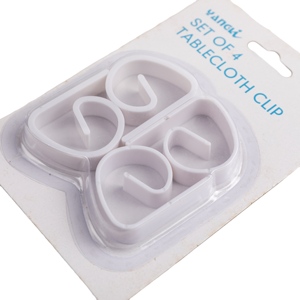 Factory OEM Reusable <strong>Plastic</strong> Non-SlipTable <strong>Skirt</strong> Skirting <strong>Table</strong> Cloth <strong>Clips</strong> Desk Cloth <strong>Clip</strong> - Product Image 4