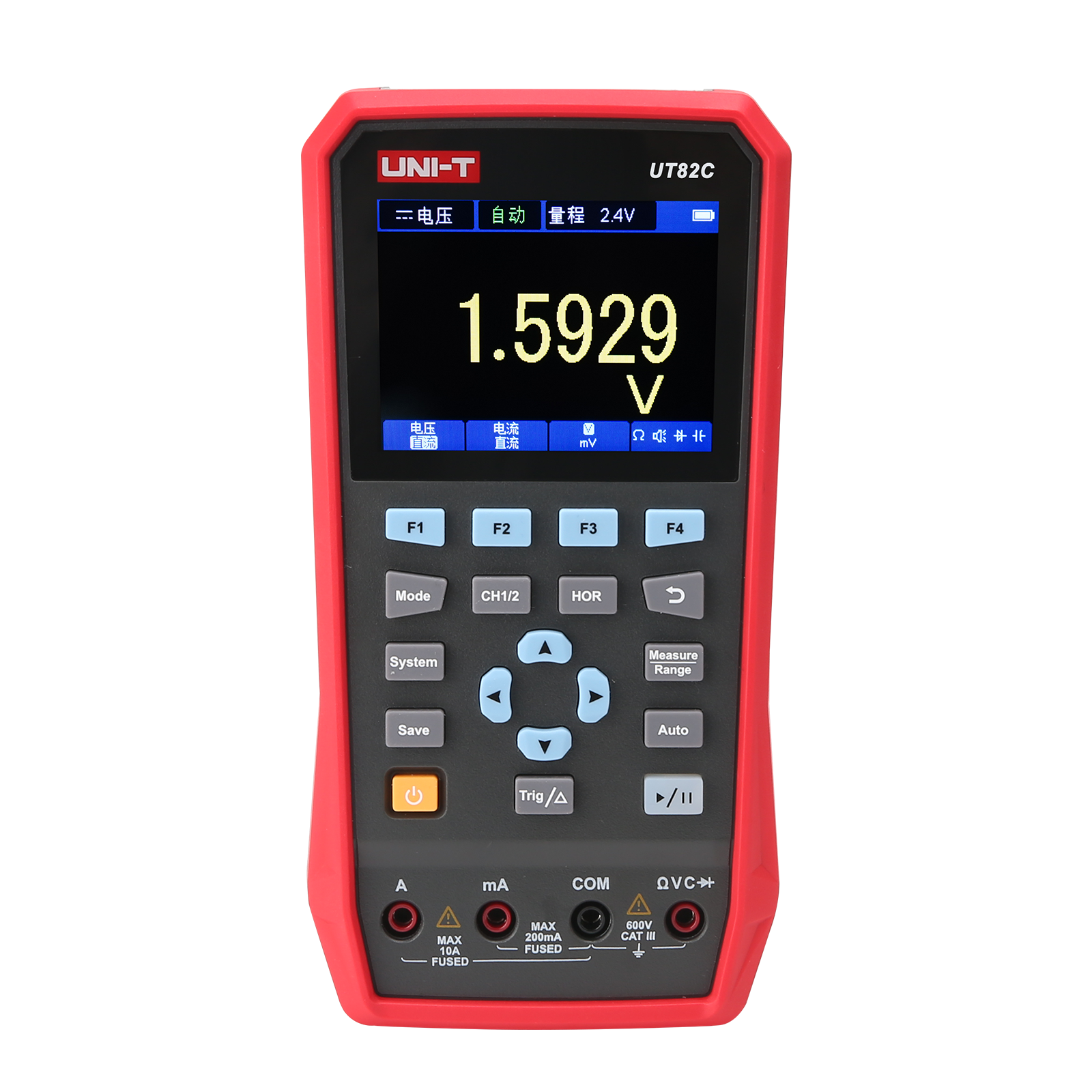 UNI-T UT82D Professional Oscilloscope Multimeter AC/DC Voltage