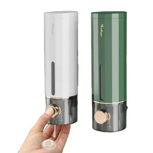 Creative Acrylic Hand Sanitizer Bathroom Wall Hanging Soap Machine Self-Designed Press Foam for Shower Gel Storage Boxes