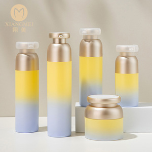 Xiangmei Acrylic Dome <b>Bottle</b> 50g Clip-on Cap Frost Surface Cosmetic Packaging For Creams Lotions Essences Serums - Product Image 3