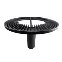 Lumière de stationnement LED 20W 30W 50W 150W AC Moderne Gris Éclairage extérieur de rue IP65 Aluminium Lampe de jardin paysagère Garantie 3 ans