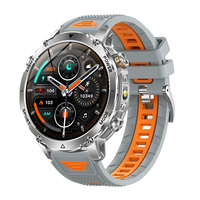 Smartwatch AK106 Direttamente dalla Fabbrica, Batteria da 1400mAh, IPX8, Assistente Vocale AI, Monitoraggio Fitness e Frequenza Cardiaca, Chiamate BT, SOS, Torcia