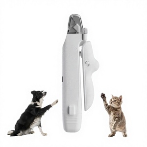 Coupe-ongles LED USB <span class=keywords><strong>pour</strong></span> chats, <span class=keywords><strong>tondeuse</strong></span> de toilettage économique <span class=keywords><strong>pour</strong></span> chiens, outils de coupe d'ongles <span class=keywords><strong>pour</strong></span> animaux de compagnie - Product Image 4