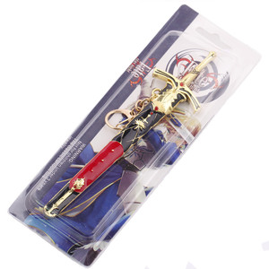 Venta al por mayor Anime periférico destino/estancia noche accesorios de Cosplay arma de Metal espada llavero - Product Image 6