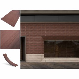 <span class=keywords><strong>Piastrelle</strong></span> Flessibili in Argilla con Texture Legno Antico MCM per Rivestimenti Interni ed Esterni - Product Image 1