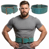 Ceinture de Soutien Dorsal Ajustable en Cuir de Vachette Personnalisable, Robuste, Respirante, Antidérapante, Protection Avancée pour Unisexe