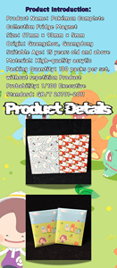 MS Prix bas Kit de loisirs créatifs DIY pour aimants de réfrigérateur en acrylique, motif Pokémon abstrait, mignon et familial, aimants carrés décoratifs pour réfrigérateur - Product Image 6