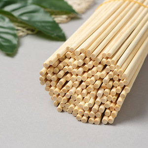 Varillas Redondas de Bambú de 4 mm de Diámetro, Materiales para Manualidades, Suministros para Bricolaje, Uso General - Product Image 2